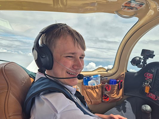 15-Year-Old Pilot World Flight: Teen Lands in UAE on Historic Journey