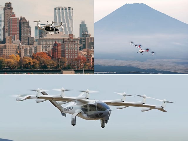 Flying Taxis Near Takeoff as FAA Fast-Tracks Air Taxi Rules