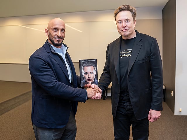 Elon Musk UAE Media Technology Talks