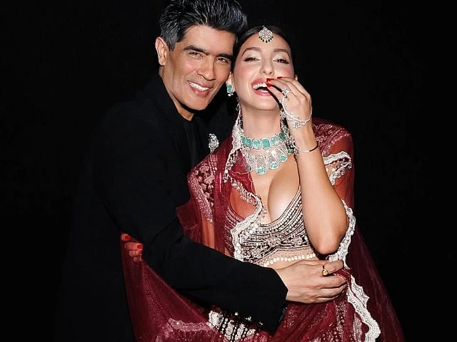 Nora Fatehi Manish Malhotra