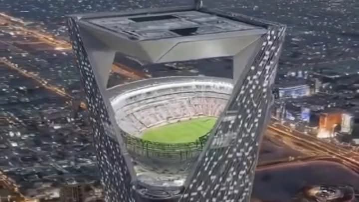 world’s first sky stadium