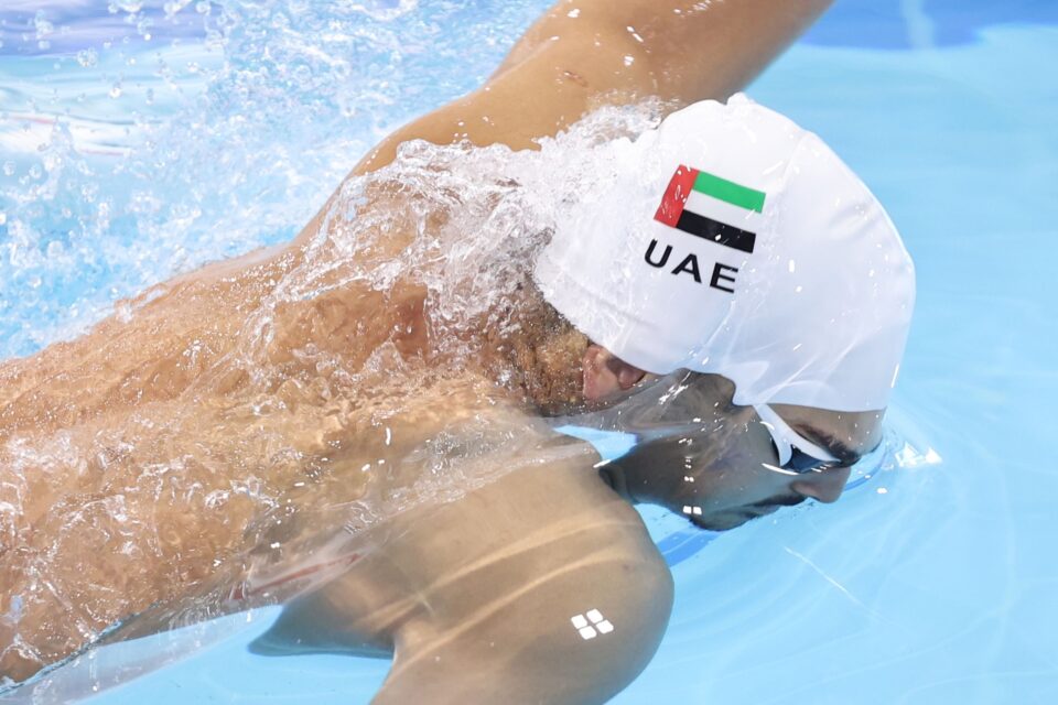 UAE swimmer Hussain Shawqi