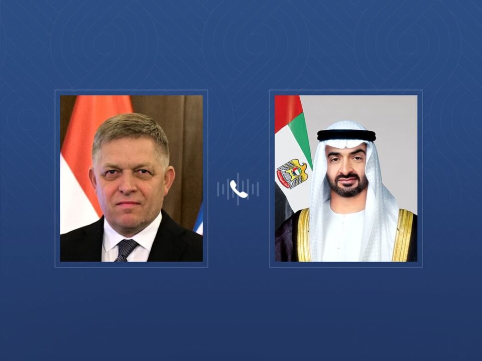 UAE President, Prime Minister of Slovakia