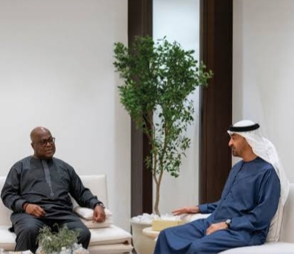 UAE President receives Tshisekedi