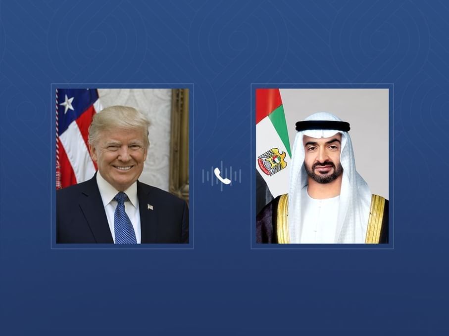UAE and US Presidents