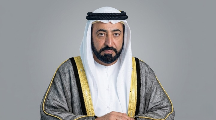 A portrait of sultan bin Khalid al Qasimi