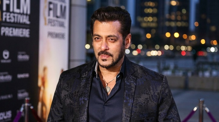 Salman Khan posing alone outdoors