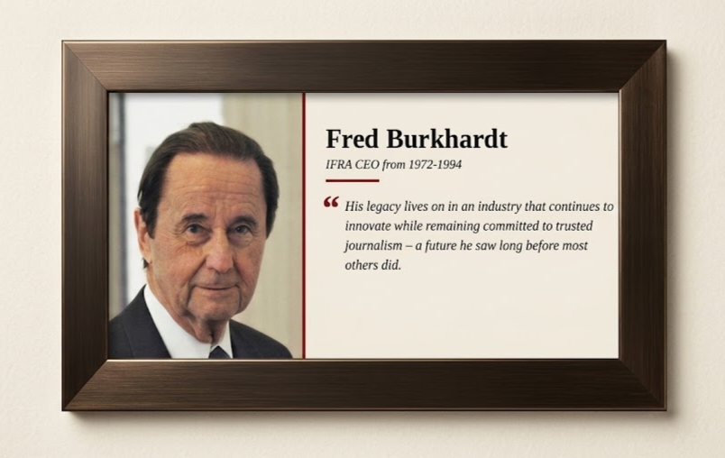 Dr. Friedrich Burkhardt Passes