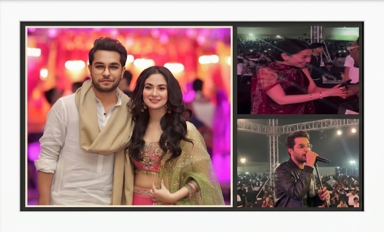 Hania Aamir Asim Azhar Reunion