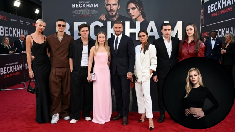 beckham family feud reunion and Nicola Peltz