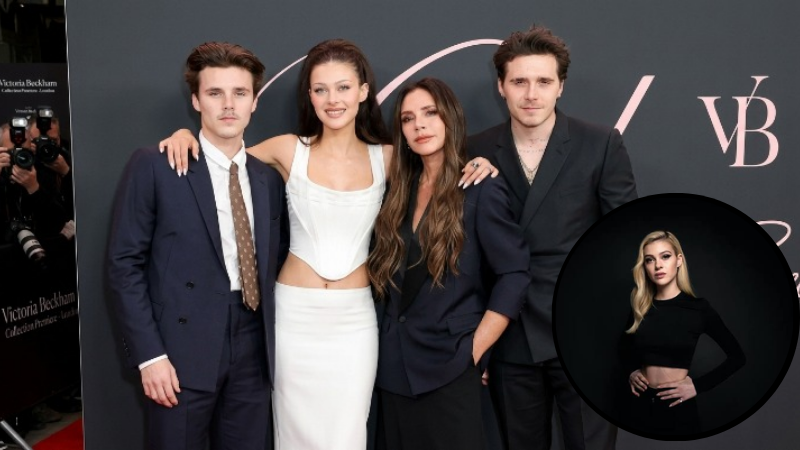 beckham family feud reunion and Nicola Peltz