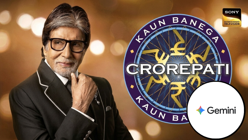 Amitabh Bachchan's Kaun Banega Crorepati and Google Gemini for AI