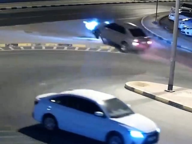 Sharjah Police Crash Video